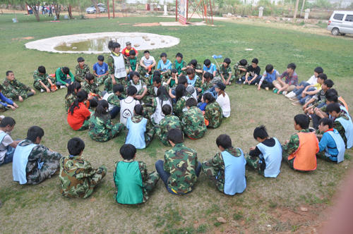 军训系列报道二:团结一心,增强凝聚力(拓展篇)