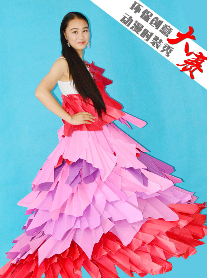 环保创意\/动漫时装秀设计作品评选火热进行-云