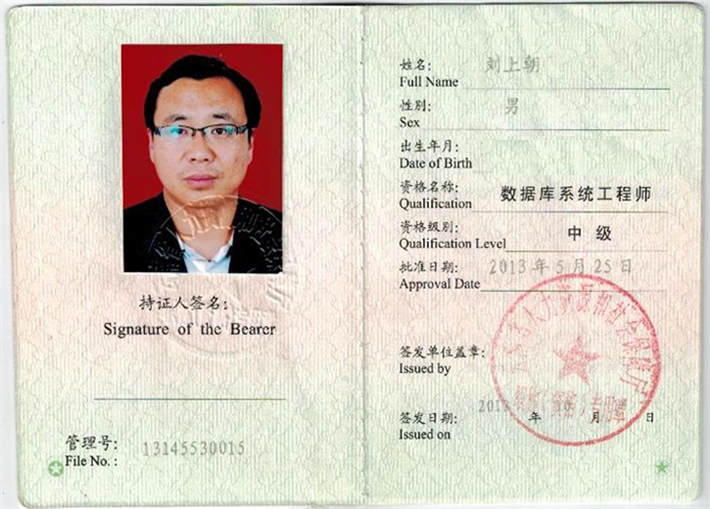 刘上朝老师斩获的部分证书 刘上朝老师斩获的部分证书