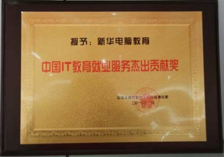 中国IT教育就业服务杰出贡献奖